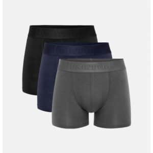 RESTERÃDS 3-pak bambus tights i mørke nuancer til herre